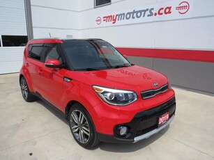 Used 2019 Kia Soul EX (**LEATHER**SUNROOF**ALLOY RIMS**POWER DRIVER SEAT**HEATED SEATS**BLIND SPOT MONITORING**DIGITAL TOUCH SCREEN**BLUETOOTH**CRUISE CONTROL**REVERSE CAMERA** for Sale in Tillsonburg, Ontario