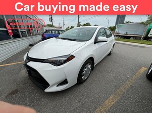 Used 2019 Toyota Corolla CE w/ Rearview Cam, Dynamic Radar Cruise Control, Bluetooth for Sale in Toronto, Ontario