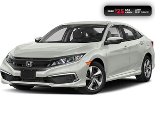 Used 2020 Honda Civic LX APPLE CARPLAY™/ANDROID AUTO™ ECON MODE REARVIEW CAMERA for Sale in Cambridge, Ontario