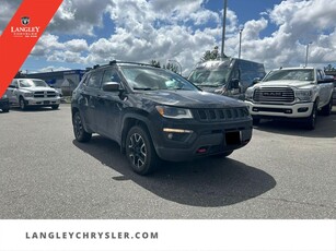Used 2021 Jeep Compass Trailhawk Leather Pano-Sunroof Navi Backup for Sale in Surrey, British Columbia