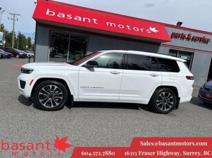 Used 2021 Jeep Grand Cherokee L Overland,HUD, Night Vision, Mcintosh, Massage Seat for Sale in Surrey, British Columbia