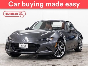 Used 2022 Mazda Miata MX-5 RF GT w/ Exclusive Pkg w/ Apple CarPlay & Android Auto, Heated Front Seat, Nav for Sale in Toronto, Ontario