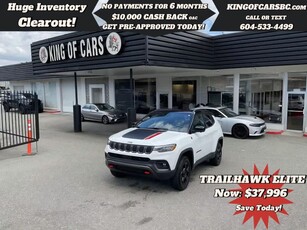 Used 2023 Jeep Compass Trailhawk 4x4 for Sale in Langley, British Columbia