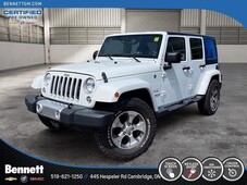 Used Jeep Wrangler Unlimited 2017 for sale in Cambridge, Ontario
