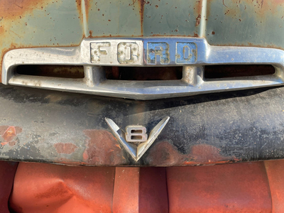 2, 1951 Ford F1 pickup trucks