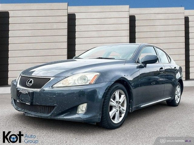 2007 Lexus IS 250 MANUAL! AUTO LOCKS AND WINDOWS, CD PLAYER WITH