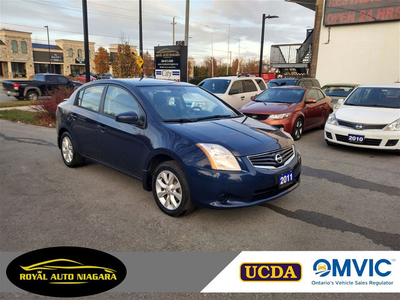 2011 NISSAN SENTRA ONE OWNER NO ACCIDENT CERTIFIED.