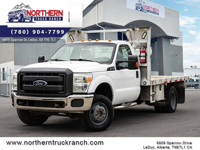 2013 Ford F-350 Chassis XL REGULAR CAB 4X4 FLAT DECK AS...