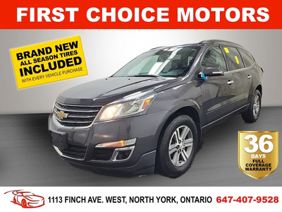 2015 CHEVROLET TRAVERSE LT ~AUTOMATIC, FULLY CERTIFIED WITH WARR