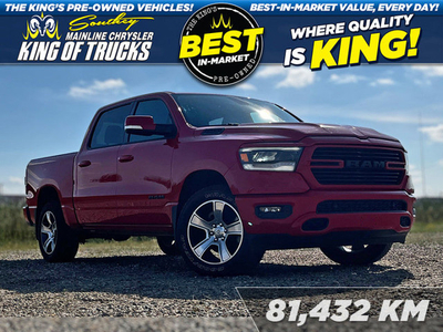 2019 Ram 1500 Sport Leather | Nav