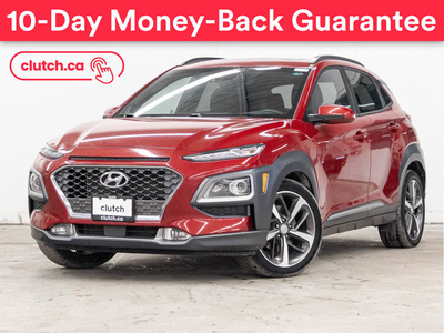 2021 Hyundai Kona Ultimate AWD w/ Apple CarPlay & Android Auto,