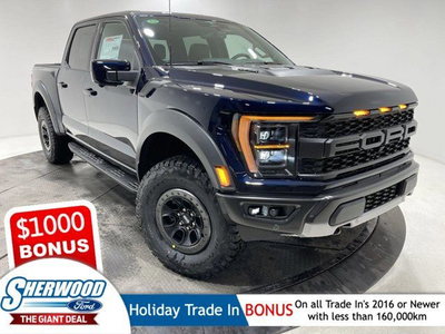 2023 Ford F-150 Raptor - 801A, Twin Panel Moonroof, Power Tailga