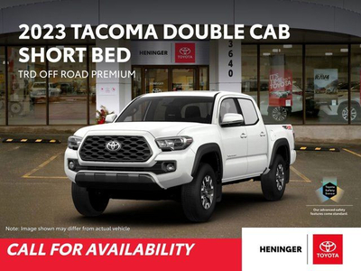2023 Toyota Tacoma 4x4 TRD Off Road Premium Short Box