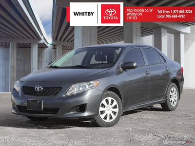 2010 Toyota Corolla CE 2WD / Low Mileage / No Accident Claims /