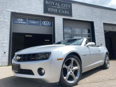 2013 Chevrolet Camaro RS 2LT Convertible/ Clean Carfax/ Heads-up