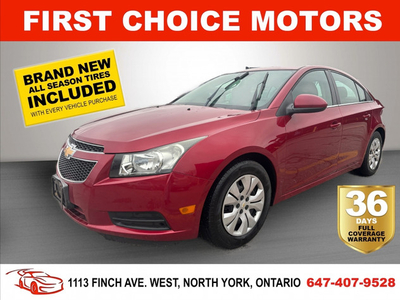 2013 CHEVROLET CRUZE LT ~AUTOMATIC, FULLY CERTIFIED WITH WARRANT