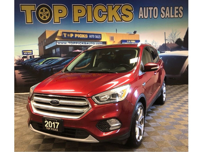 2017 Ford Escape Titanium, AWD, Fully Loaded & Certified!