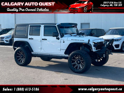 2018 Jeep Wrangler JK Unlimited Rubicon 4x4 LIFTED/NAVI/LEATHER