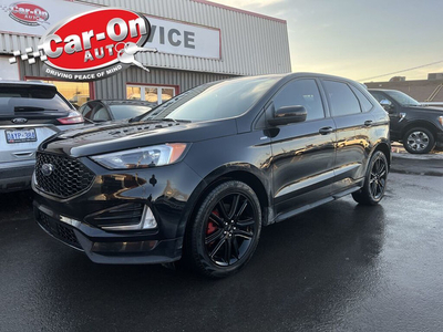 2021 Ford Edge ST-LINE AWD| PANO ROOF| HTD LEATHER| RMT START|N