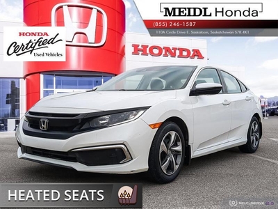 2019 Honda Civic Sedan Lx Cvt - Heated