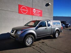 2016 NISSAN FRONTIER SV / KING CAB / V6 / CANOPY / One Owner