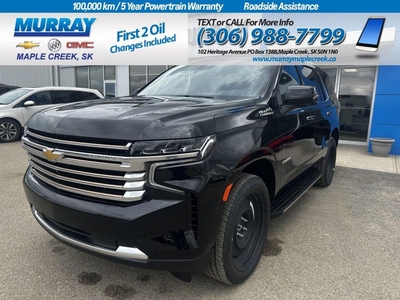 New 2024 Chevrolet Tahoe HIGH COUNTRY for Sale in Maple Creek, Saskatchewan