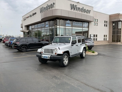 Used 2009 Jeep Wrangler Unlimited Sahara for Sale in Windsor, Ontario