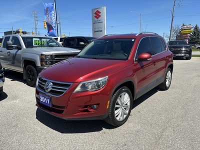 Used 2011 Volkswagen Tiguan Highline AWD for Sale in Barrie, Ontario