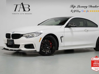 Used 2014 BMW 4 Series 435i M SPORT CARBON FIBER RED LEATHER for Sale in Vaughan, Ontario