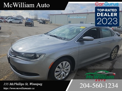 Used 2015 Chrysler 200 4dr Sdn LX FWD for Sale in Winnipeg, Manitoba