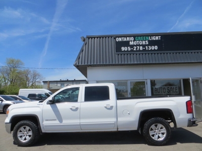 Used 2015 GMC Sierra 1500 CERTIFIED, 4X4, 5.3L. CREW CAB, TRAILER ASSIST for Sale in Mississauga, Ontario