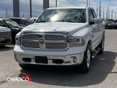 Used 2015 RAM 1500 3.0L Laramie Eco Diesel! Quad Cab! Safety Included for Sale in Whitby, Ontario
