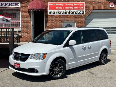 Used 2017 Dodge Grand Caravan SXT Prem+ NAV DVD Bluetooth Backup Cam Power Doors for Sale in Bowmanville, Ontario