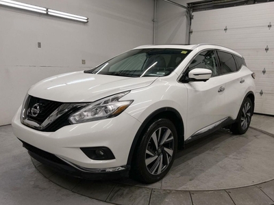 Used 2017 Nissan Murano PLATINUM AWD PANO ROOF COOLED LEATHER 360 CAM for Sale in Ottawa, Ontario