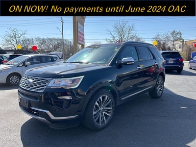 Used 2018 Ford Explorer Platinum 4wd for Sale in Windsor, Ontario