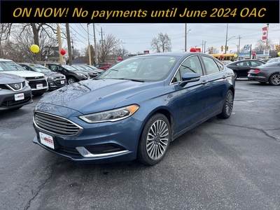 Used 2018 Ford Fusion SE AWD for Sale in Windsor, Ontario
