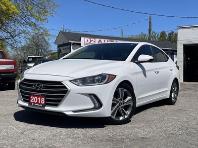Used 2018 Hyundai Elantra GLS TRIM/SUNROOF/NAVY/TRACTION CNTRL/CERTIFIED. for Sale in Scarborough, Ontario