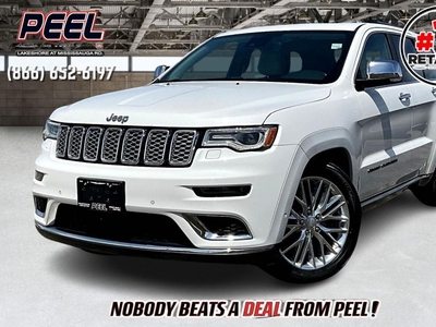 Used 2018 Jeep Grand Cherokee Summit LOADED Panoroof Vented Leather 4X4 for Sale in Mississauga, Ontario