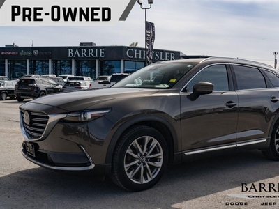 Used 2018 Mazda CX-9 GT ADAPTIVE CRUISE CONTROL I BLIND SPOT MONITORING I 4 CYLINDER ENGINE I AWD for Sale in Barrie, Ontario