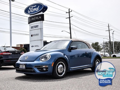 Used 2018 Volkswagen Beetle 2.0 TSI Coast Convertible Coast Heated Seats for Sale in Chatham, Ontario