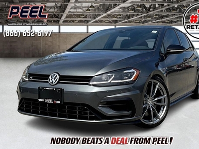 Used 2018 Volkswagen Golf R 6Spd Manual Heated Leather CLEAN AWD for Sale in Mississauga, Ontario