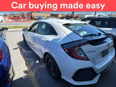Used 2019 Honda Civic Hatchback Sport w/ Apple CarPlay & Android Auto, Rearview Cam, Bluetooth for Sale in Toronto, Ontario