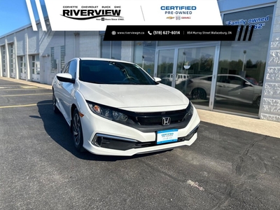 Used 2019 Honda Civic LX NO ACCIDENTS HEATED SEATS REAR VIEW CAMERA 2.0L TURBO BLUETOOTH for Sale in Wallaceburg, Ontario