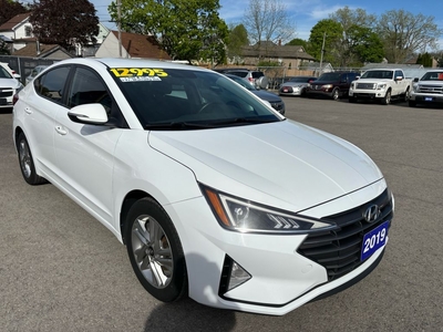 Used 2019 Hyundai Elantra Preferred, 6 Speed Manual Transmission,Back-Up Cam for Sale in St Catharines, Ontario