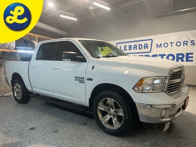 Used 2019 RAM 1500 Classic SLT CREW CAB 4X4 * Navigation * 8.4inch touchscreen Apple CarPlay capable * 7inch colour incluster display * Step Bars Tonneu Cover * Front heated for Sale in Cambridge, Ontario