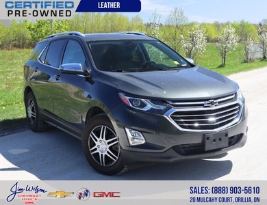 Used 2020 Chevrolet Equinox AWD 4dr Premier w-2LZ LEATHER SUNROOF NAV for Sale in Orillia, Ontario