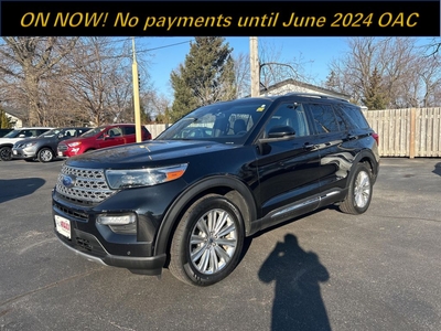 Used 2020 Ford Explorer Limited 4WD for Sale in Windsor, Ontario