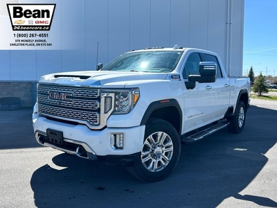 Used 2020 GMC Sierra 3500 HD Denali 6.6L DURAMAX WITH REMOTE START/ENTRY, HEATED SEATS, HEATED STEERING WHEEL, VENTILATED SEATS, SUNROOF, HITCH GUIDANCE WITH HITCH VIEW for Sale in Carleton Place, Ontario