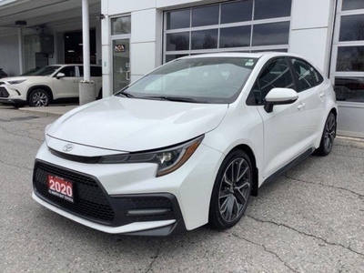 Used 2020 Toyota Corolla XSE CVT for Sale in North Bay, Ontario