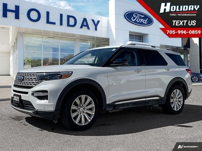 Used 2021 Ford Explorer LIMITED for Sale in Peterborough, Ontario